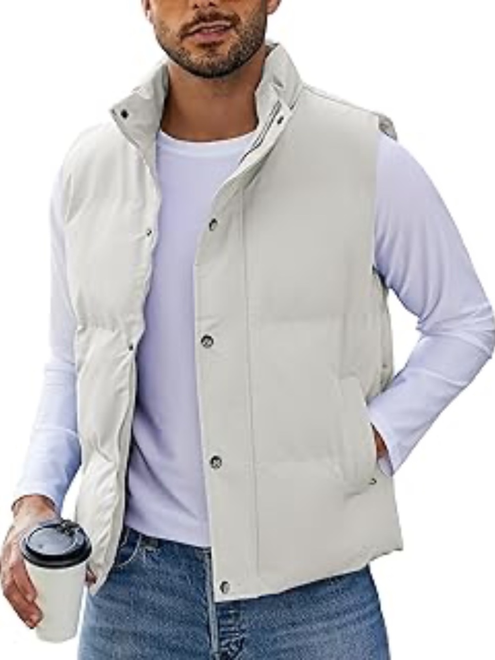 NWOT Mens Leisure Puffer Vest